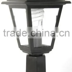 P401 Outdoor Plastic Wall Light/cheap and Classical Garden Lantern Post Lamp thumbnail-5