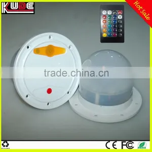 High Quality LED Light Source Decoration Lamp Base White/luminous Furniture Light Base/battery Powered Led Light With Remote thumbnail-2