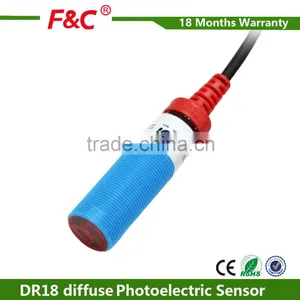 M18 10-30v dc NPN Diffuse Photoelectric Sensor With CE Quality Choice thumbnail-1