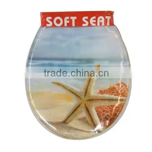 Scenery Ocean Design Toilet Seat Cover thumbnail-5