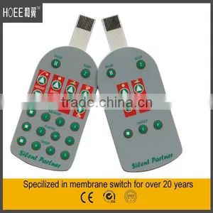 High Quality Custom Polyester Foil Switches Membrain Keypad Keyboard thumbnail-1