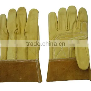 Cow Grain Leather Palm Welding Glove thumbnail-1