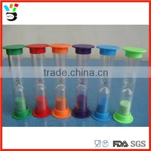 Could With Suck & Paper Cardboard Colorful Sets Pack 2 Minutes Glass Sand Timer thumbnail-1