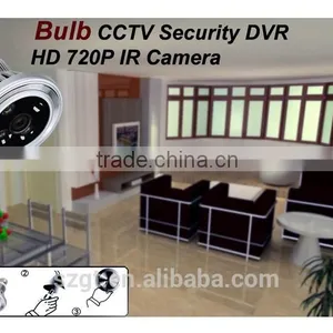 Wifi LED Bulb Hidden Camera Home Safety for Iphone Samsung Smartphone Tablet PC thumbnail-1