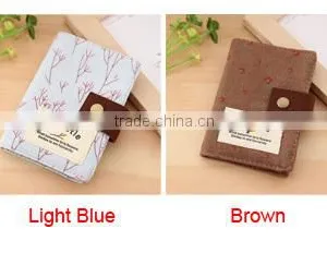Floral Credit ID Card Wallet Purse Holder Pouch Coin Bag thumbnail-4