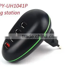 5V/2.5A 4 Ports USB Charging Station (Foldable & Standard) thumbnail-1