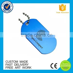 Wholesale Colorful Pet ID Tag Anodized Custom Aluminum Dog Tag thumbnail-4