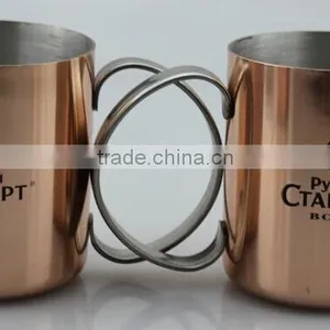 Moscow Mule Copper Cup/solid Bronze Color Mug thumbnail-2