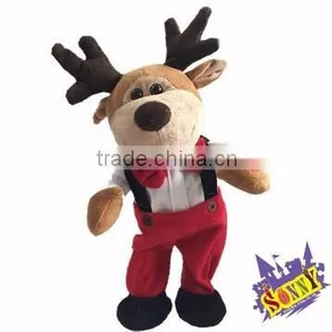 Best Seller Christmas Singing And Dancing Santa Reindeer thumbnail-2
