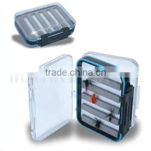 Large Clear Double Side Waterproof Steelhead Fly Box Fly Fishing thumbnail-1