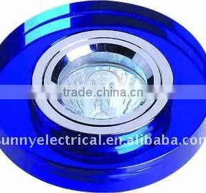 Crystal Blue Ceiling Spotlight MR11 thumbnail-1