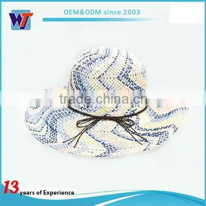 China High Quality Morocco Lady Women New Summer Straw Hat thumbnail-5