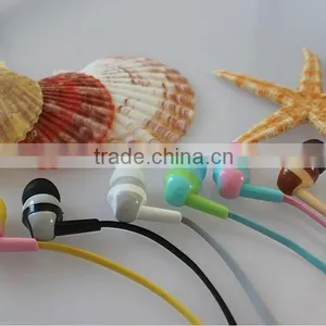 Colorful Earphones 'New Products Earphones Headphones With Mic,Flat Cable Earphone. thumbnail-6