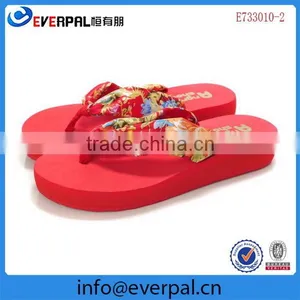 Stylish High Heels Wedge Flip-flops for Women thumbnail-2