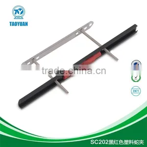 TaoYuan Stationery Plastic Spring File Clip, Spring Loaded Clips thumbnail-1