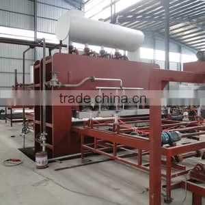 4X8' Short Cycle Melamine Lamination Hot Press/ Melamine Laminate Hot Press thumbnail-3
