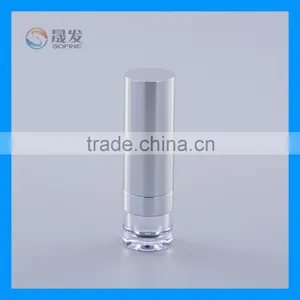 Shiny Siliver Color Empty Cosmetic Lipstick Container thumbnail-1