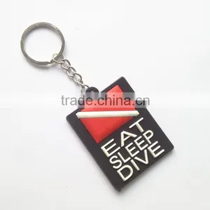 2016 Newest OME High Quality Plastic Promotional Gift PVC Key Chain thumbnail-2