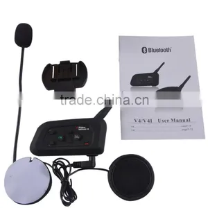 High Quality!Vnetphone V4 Bluetooth Stereo Walkie Talkie With Microphone Waterproof Bluetooth Headset thumbnail-4