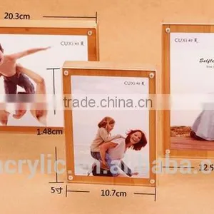 Wooden Acrylic Plexiglass Photo Frame thumbnail-2