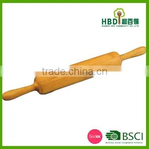 Good Quality Wooden Rolling Pin Bamboo Rolling Pin With Handle Manufacturer thumbnail-1