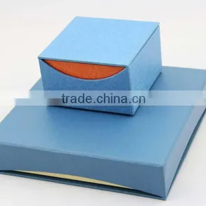 Custom Paper Jewelry Box / Lid and Base Square Cardboard Jewellery Boxes for Jewellery Hot Sale thumbnail-3