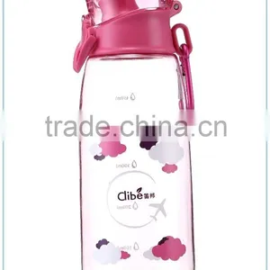Light Weight Cycling Sports Water Bottle With Clip thumbnail-4