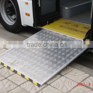 EWR Electric Aluminum Wheelchair Ramp for Low Floor City BRT Bus With 350kg Loading thumbnail-1