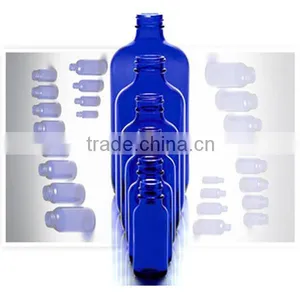 Boston Round Bottle With Rubber Dropper thumbnail-2