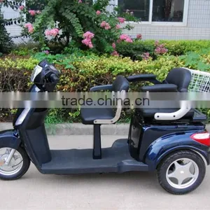 Two Chairs Old Mobility Scooter Electric Tricycle thumbnail-3