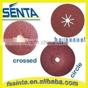 7" 180x22mm Vulcanized Coated Fibre Disc thumbnail-2