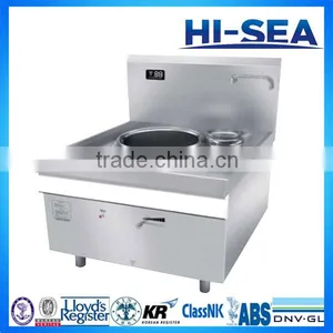 CCS 400V Marine Stainless Steel Induction Range Cooker thumbnail-2