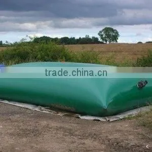 Large Flexible PVC Bag Pillow Agriculture Water Storage Tanks , Liquid Storage Tank 16500lt thumbnail-4