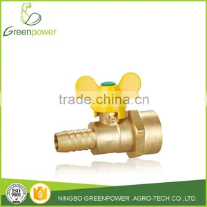 Femal Thread Butterfly Brass Gas Valve thumbnail-1