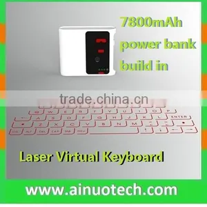 Cheap Laser Projection Keyboard Wireless Blutooth Virtual Keyboard With Power Bank thumbnail-2