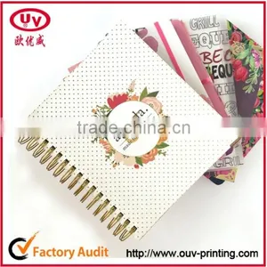 Spiral Agenda 2017 Daily Planner With Colorful Custom Printing thumbnail-5