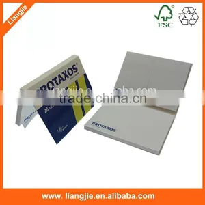 Customized Sticky Note Pad,white Card Cover Sticky Note Set thumbnail-2