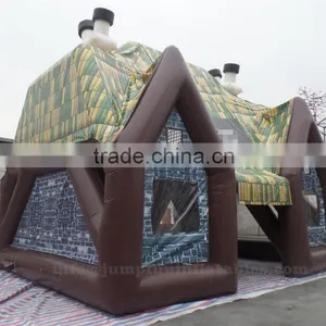 Inflatable Bar for Sale 8x6meter Inflatable Air Structure PUB House Rental Outdoor thumbnail-2