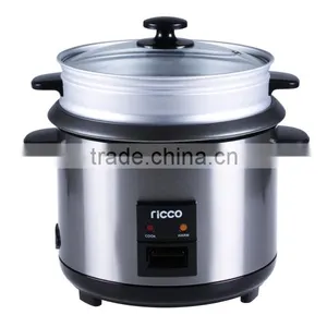 New Stainless Steel Cylinder Electric Rice Cooker in 1.0L/1.5L/1.8L/2.2L/2.8L thumbnail-1