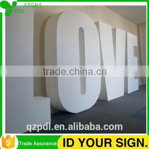 High Solid Painting 3D Cut Letters thumbnail-1