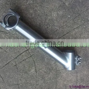 Titanium Tandem Bicycle Stem Custom Titanium Bike Stems for Road Mountain Tandem Bikes XACD Titanium Bike Stem in China thumbnail-3