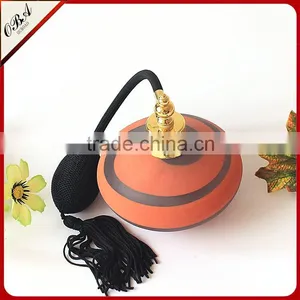 OUBOAO Wholesale High-end Fashion Orange Gasbag Spray Pump Glass Perfume Bottle thumbnail-1