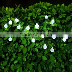 Christmas New Solar Bubble Ball Lamp String Rechargeable 30LED Christmas Lights thumbnail-2