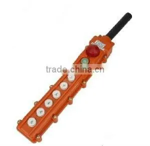 Crane Switch , 9 Buttons Electrical Hoist Switch,remote Control Switch Can be English Letter COB-64BH thumbnail-1