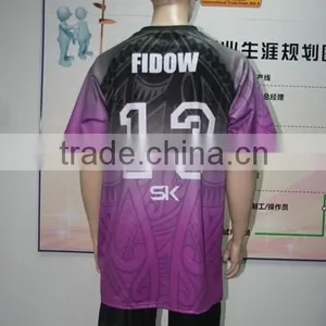 Custom Subliamtion Any Size Kids Team Rugby Shirt Wear Jersey Unifrom Man thumbnail-4