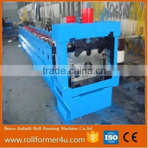 Colour Steel Roof Ridge Cap Rollformer Metal Roof Tile Ridge Cap Rollforming Machine thumbnail-5