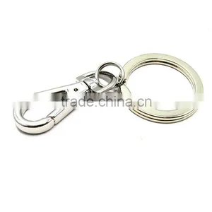 Popular Custom Metal Key Chain And Ring With Loop thumbnail-5