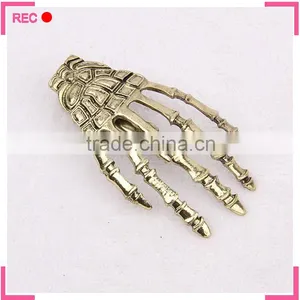 Large Metal Hair Clip for Party, Skull Shaped Made in China Hair Clips thumbnail-3
