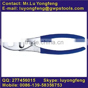 American Style Chrome Plated Slip Joint Plier With Dip Handle thumbnail-1