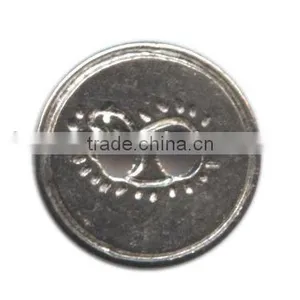 Black Nickel Button thumbnail-1